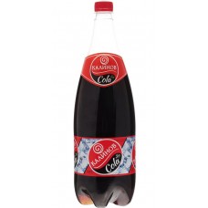 Напиток безалкогольный сильно газированный Cola без кофеина Калинов 1,5 л - Ашан